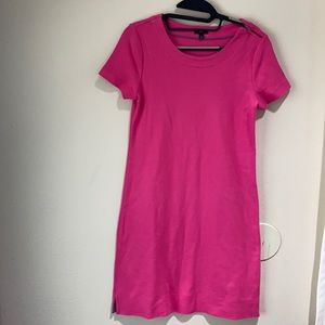 TALBOTS Petite Small Pink 100% Cotton Dress